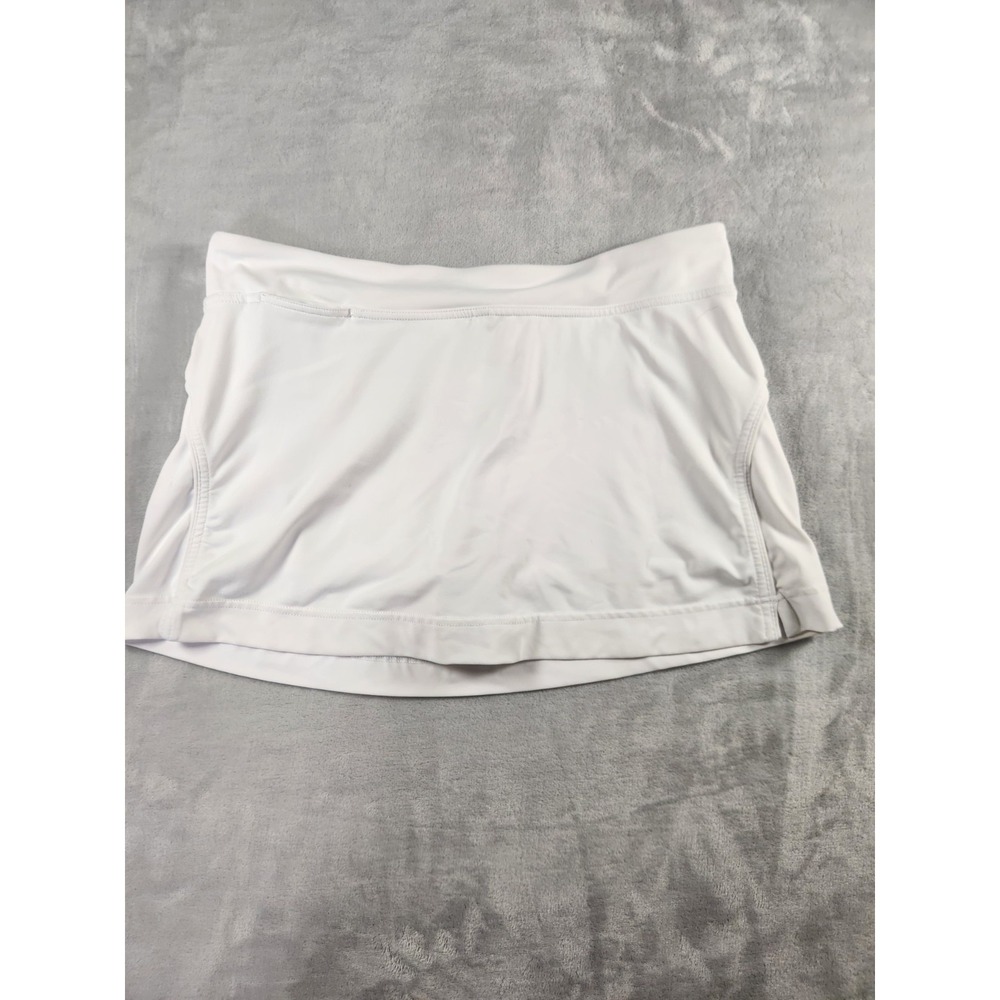 CG by Champion Tennis Skort Women's M White Pickleball Skort Golf Stretch